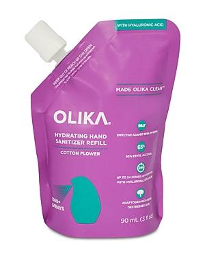 Olika Mindfulness Hydrating Hand Sanitizer Refill, Cotton Flower 3 Oz.