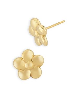 Bloomingdale's Flower Stud Earrings In 14k Yellow Gold - 100% Exclusive