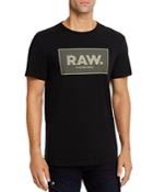G-star Raw Cotton Boxed Logo Graphic Tee