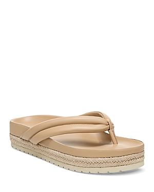Vince Women's Forest Espadrille Thong Platform Slide Sandals