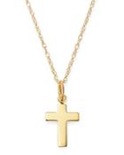 Moon & Meadow 14k Yellow Gold Cross Pendant Necklace, 16-18 - 100% Exclusive