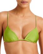 Jade Swim Via Triangle Bikini Top