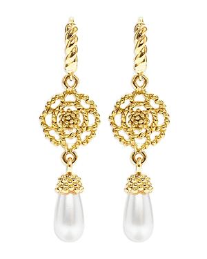 Capucine De Wulf Pearl Drop Earrings