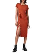 Allsaints Hatti T-shirt Midi Dress