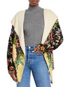 Johnny Was Radley Floral Print Hooded Jacket