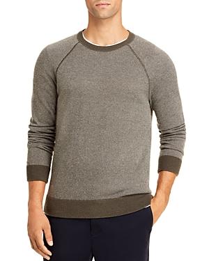 Vince Wool & Cashmere Birdseye Slim Fit Crewneck Sweater