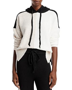 Aqua Color Blocked Hoodie Sweater - 100% Exclusive