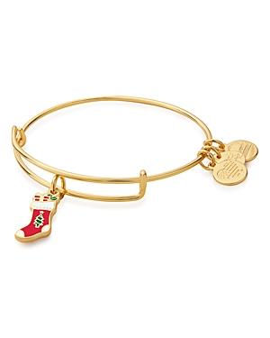 Alex And Ani Stocking Expandable Wire Bracelet