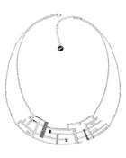 Karl Lagerfeld Paris Large Boucle Collar Bib Necklace, 16-18