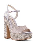 Sophia Webster Women's Juju Glitter Platform Sandals