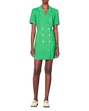 Sandro Maissane Double Breasted Dress