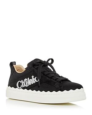 Chloe Women's Lauren Logo Low Top Platform Sneakers
