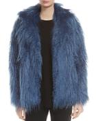 Halston Heritage Faux Fur Coat