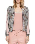 Zadig & Voltaire Billy Circus Reversible Bomber Jacket