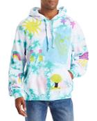 Mcq Watercolor Tie Dye Hoodie