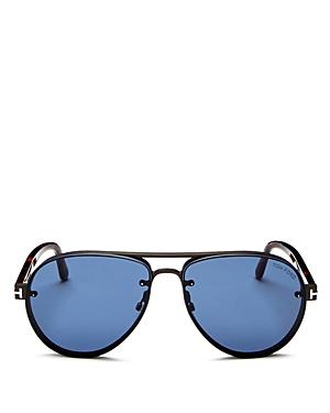 Tom Ford Men's Alexi Brow Bar Aviator Sunglasses, 62mm