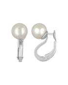 Majorica Simulated Pearl Clip-on Earrings