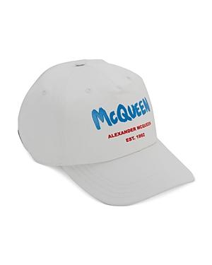 Alexander Mcqueen Tonal Graffiti Logo Hat