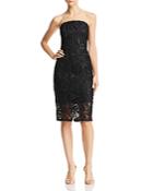Adelyn Rae Healy Strapless Lace Dress