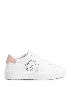 Ted Baker Women's Loulay Perforated Magnolia Platform Sneakers
