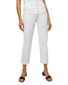 7 For All Mankind Cropped Straight Leg Jeans