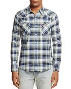 Levi's Barstow Western Plaid Regular Fit Snap Front Shirt