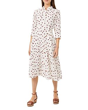 Hobbs London Leona Dot Shirtdress