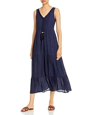 Single Thread Tiered Midi Dress