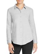 Eileen Fisher Organic Cotton Flannel Shirt