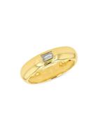 Bloomingdale's Diamond Accent Band In 14k Yellow Gold, 0.05 Ct. T.w. - 100% Exclusive