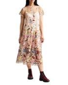 Ted Baker Daviana Embroidered Mesh Dress
