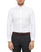 Ted Baker Loorowe Textured Dobby Regular Fit Button Down Shirt