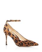 Marion Parke Women's Muse Leopard-print Pointed-toes Pumps