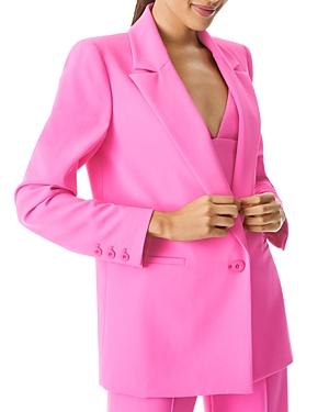 Alice And Olivia Denny Notched Collar Blazer