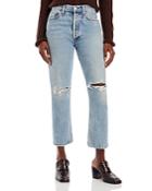 Agolde Riley High Rise Jeans In Escalate