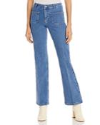 Vanessa Bruno Dompay Flare Jeans In Blue