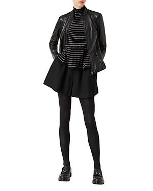 Armani Pleated Striped Sweater