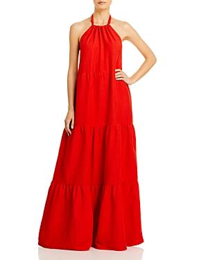 Solid & Striped The Britney Halter Maxi Dress