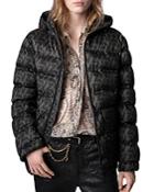 Zadig & Voltaire Bowie Logo Puffer Jacket