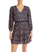 Velvet By Graham & Spencer Printed V-neck Dress