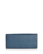 Longchamp Le Foulonne Leather Continental Wallet