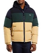 Lacoste Colorblocked Puffer Jacket
