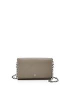 Tory Burch Robinson Saffiano Leather Chain Wallet
