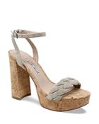 Charles David Women's Jocky Ankle Strap Platform High Heel Sandals
