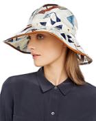 Tory Burch Women's Printed Pvc Bucket Hat