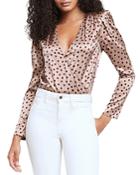L'agence Brenda Puff Sleeve Bodysuit