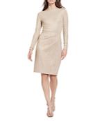 Lauren Ralph Lauren Metallic Sheath Dress