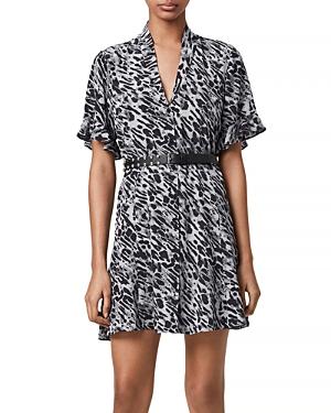 Allsaints Fay Ambient Printed Dress