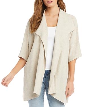 Karen Kane Short Sleeve Draped Jacket