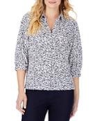 Foxcroft Helena Flowing Vines Shirt